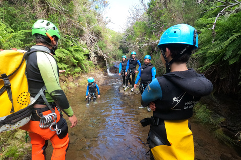 Madeira : Ribeira das Cales Kanotpaddling (Nivå 1)Madeira : Canyoning i Ribeira das Cales (Nivå 1)