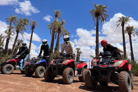 Vanuit Marrakesh: halve dagtrip aquakarten en quadrijden