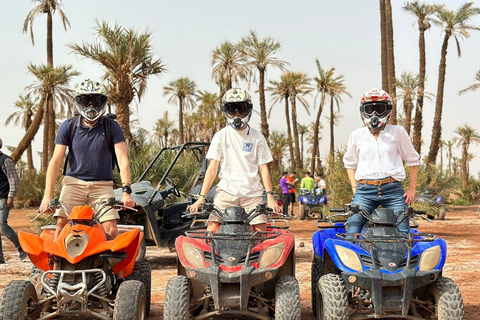 Von Marrakech aus: Aqua Karting & Quad Bike Halbtagesausflug