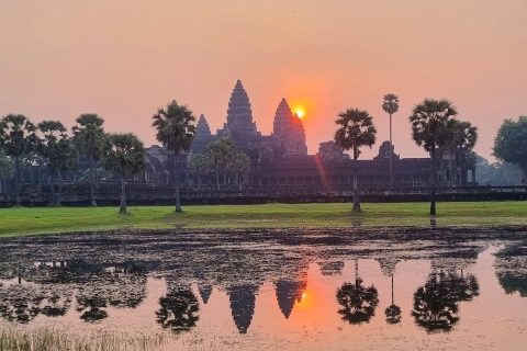 Visite guidée privée d'Angkor Wat au lever du soleil et des principaux temples
