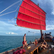 Hua Hin: Full-Day Trip to Sam Roi Yot by Sail Boat Hua Hin: Full-Day Trip to Sam Roi Yot by Sail Boat