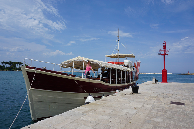 Poreč: Dolphin Spotting Cruise with Included Drinks