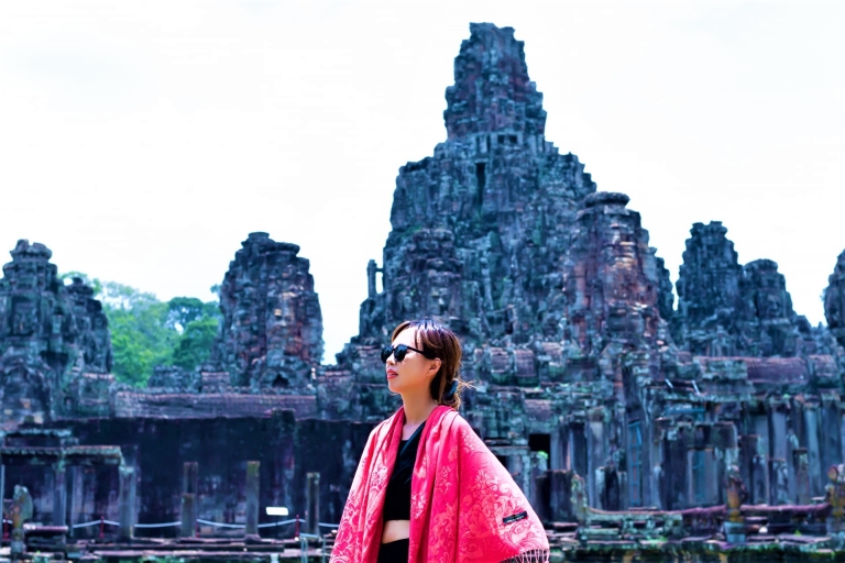 Privé Angkor Wat, Ta Promh, Banteay Srei, Bayon-rondleiding
