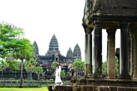 Privé Angkor Wat, Ta Promh, Banteay Srei, Bayon-rondleiding