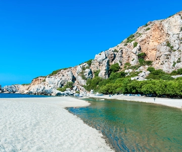 From Chania: Preveli Palm Beach Day Tour