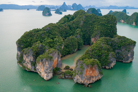 Phuket: James Bond e Laem Haad Beach de lancha