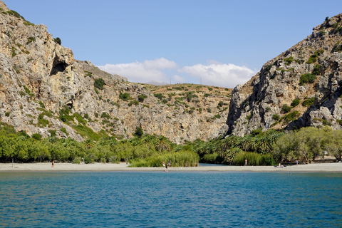 Von Chania aus: Preveli Palm Beach Tagestour