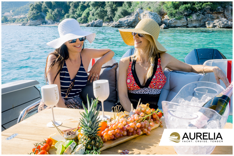 Corfu Noord-Oost Cruise Halve Dag - Privé Jacht Tour