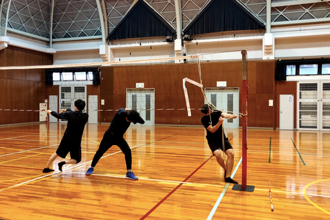 Volleyball in Osaka & Kyoto with locals! Volleyball: Ogimachi Pool (Osaka)