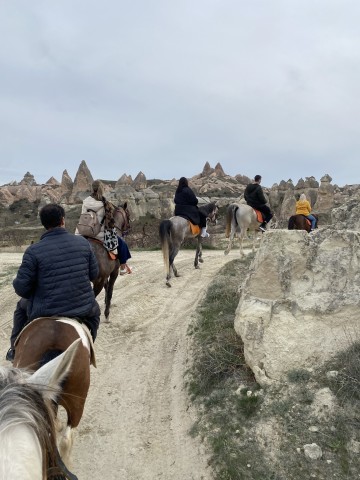 Visit Cappadocia Fairy Chimneys Guided Horseback Tour in Uçhisar, Turkey
