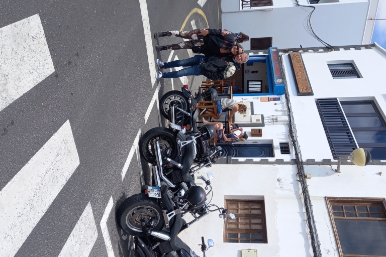 Lanzarote op een Harley Davidson-motorfietsBegeleide tour