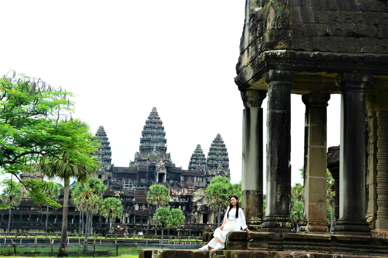 Excursión de un día a Angkor Wat al Amanecer, Ta Promh, Banteay Srei y Bayon