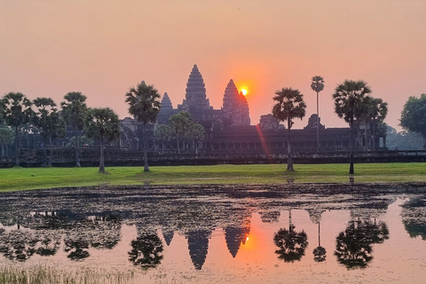 Excursión de un día a Angkor Wat al Amanecer, Ta Promh, Banteay Srei y Bayon