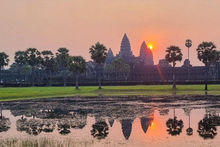 Excursión de un día a Angkor Wat al Amanecer, Ta Promh, Banteay Srei y Bayon