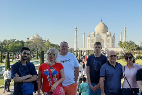 Excursión nocturna de luna llena al Taj Mahal desde Delhi (Todo incluido)Viaje todo incluido con hoteles de 5 estrellas