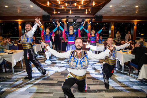 Au départ d'Istanbul : Dîner-croisière sur le Bosphore Taverne et spectacle du monde