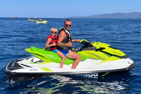 From Propriano, Jetski tour Cala d' Aguillia - 2 h