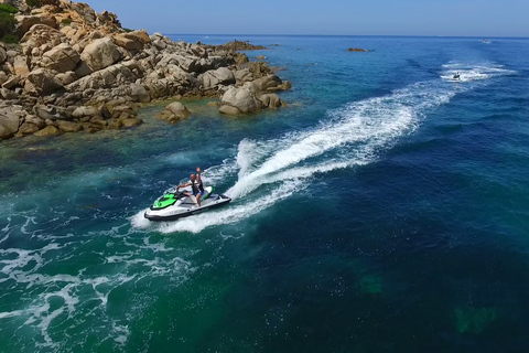 From Propriano, Jetski tour Cala d' Aguillia - 2 h