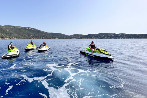 Depuis Propriano, tour en Jetski de la Cala d&#039;Aguillia - 2 h