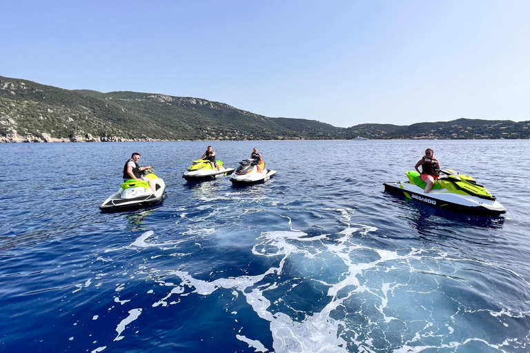 Från Propriano, Jetski-tur Cala d&#039; Aguillia - 2 timmar