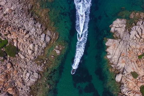 Från Propriano, Jetski-tur Cala d&#039; Aguillia - 2 timmar