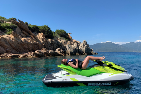 From Propriano, Jetski tour Cala d&#039; Aguillia - 2 h