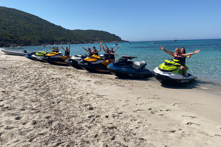 Vanuit Propriano, Jetski tour Cala d&#039; Aguillia - 2 uur