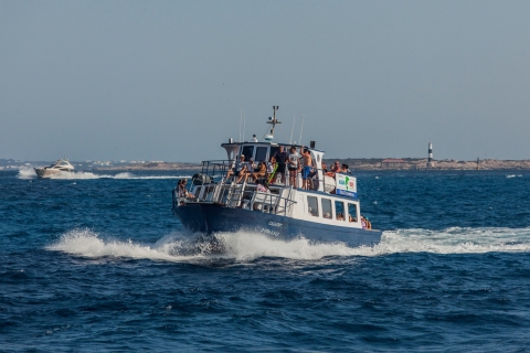Playa d'en Bossa/Figueretes: retourveerboot naar FormenteraRetourticket vanuit Figueretes