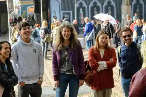 Visite à pied d'Utrecht avec un comédien local comme guide