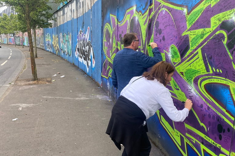 Belfast: Passeio de táxi preto pelo Peacewall e pela história política