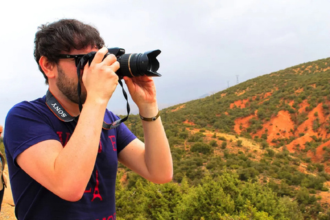 Atlas Mountais-dagwandeling, Three Valley en watervallen