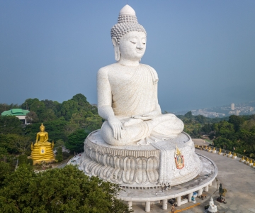 Phuket: Buddha, Wat Chalong és városnéző túra