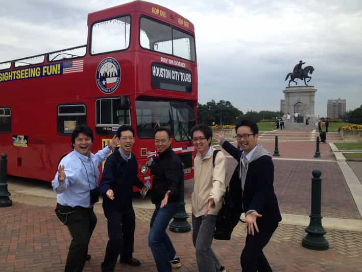 open top bus tour houston