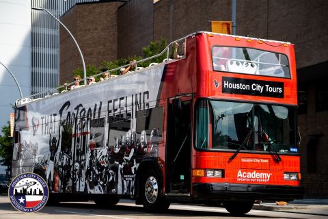 Houston: Wycieczka po mieście z przewodnikiem otwartym panoramicznym autobusem