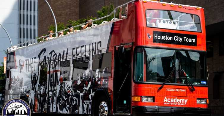 Хјустон: Обилазак града са водичем панорамским аутобусом са отвореним врхом