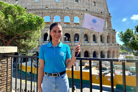 Rome: Colosseum with Undergrounds and Arena Tour Rome: Colosseum Undergrounds Guided Tour in Spanish