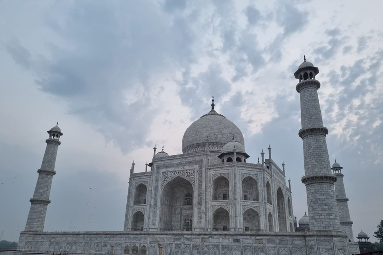 Au départ de Delhi : visite guidée d'une journée du Fort et du Taj Mahal