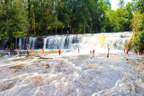 Nationaal park Phnom Kulen-waterval, privétour 1000 Linga