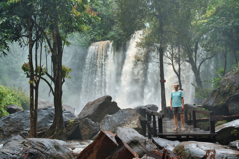 Nationaal park Phnom Kulen-waterval, privétour 1000 Linga