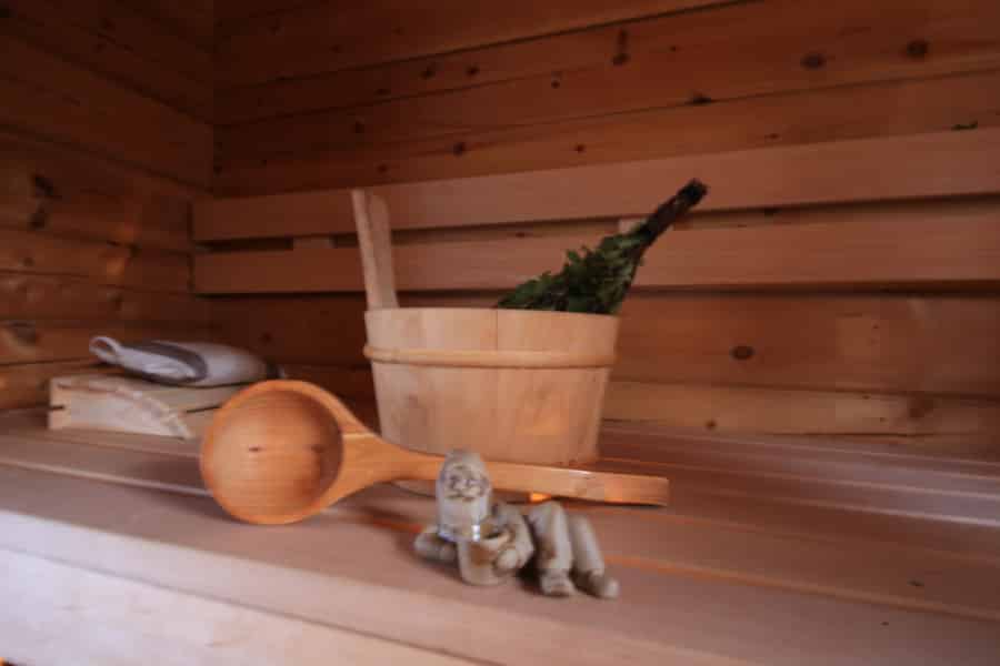 Rovaniemi: Private Sauna, Jacuzzi und Abendessen. Foto: GetYourGuide
