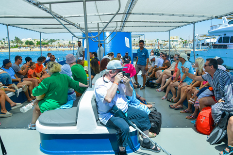 Zatoka Safaga/Makadi: Panoramiczna łódź podwodna z nurkowaniem