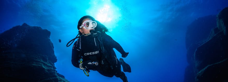 Baptême de plongée à La Restinga