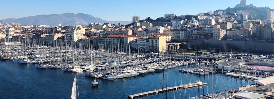 Marseille : le Vieux-Port et le Panier