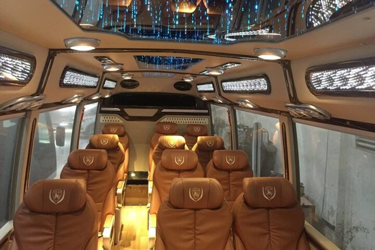 From Hanoi: Transport to Halong Bay by 17 Seater Limousine