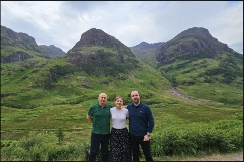 Desde Glasgow: Excursión privada de un día a Glencoe y Oban en monovolumen de lujo