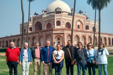 Delhi: privétour door Old Delhi en New DelhiDeze optie is inclusief vervoer, chauffeur en een live gids