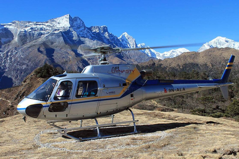 Passeio de Helicóptero no Acampamento Base do Everest