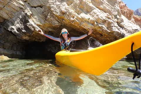 Favignana: kayak excursion, snorkelling and adventure