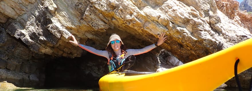 Favignana : excursion en kayak, plongée en apnée et aventure