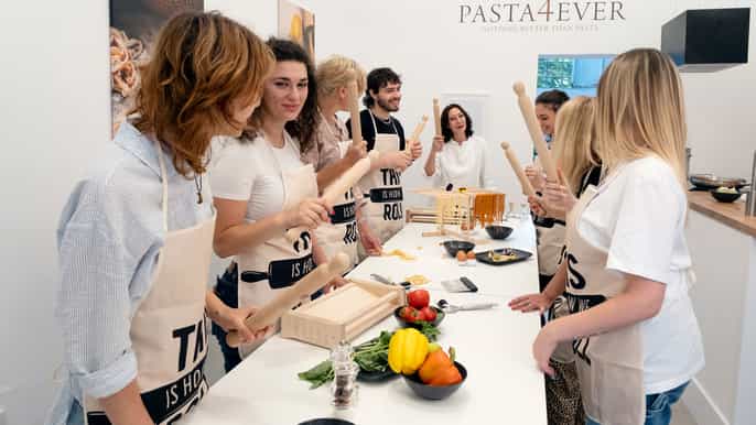 Florence: 3 Kinds of Pasta Making Class with Tastings